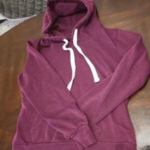 Reflez>Size M> Burgundy pull over hoodie